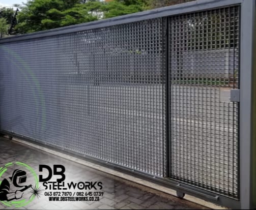 Custom made steel and iron gate