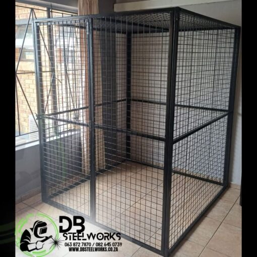 Large bird cage steel refurbishment